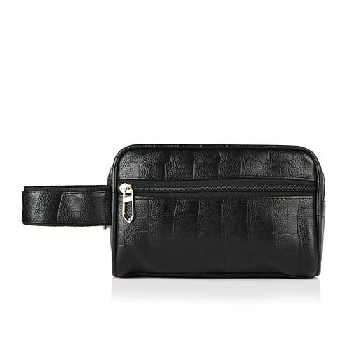 Lifelong Toiletry Bag for Men & Women | Vegan Leather Travel Pouch | Shaving Kit, Grooming & Makeup Organizer