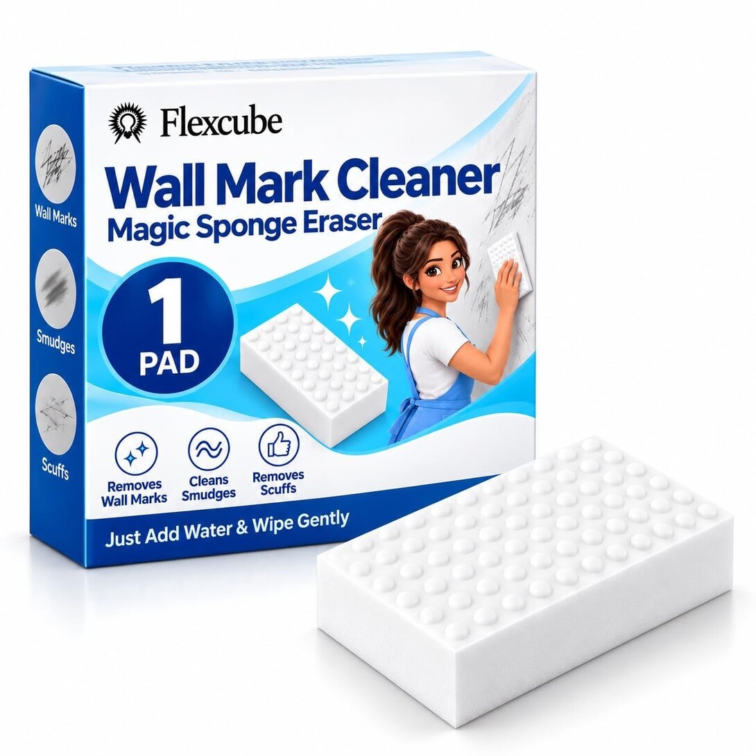 Magic Eraser | Pack of 1 | No Scratch Multi-Surface Cleaning Sponge | Removes 100+ Tough Stains 