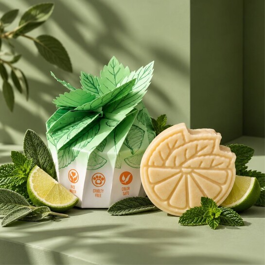 Sage Mojito Rice Water Shampoo Bar | Viori Beauty