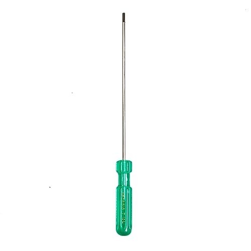 Taparia T-10L Steel Torx Screw Driver (Green and Silver)