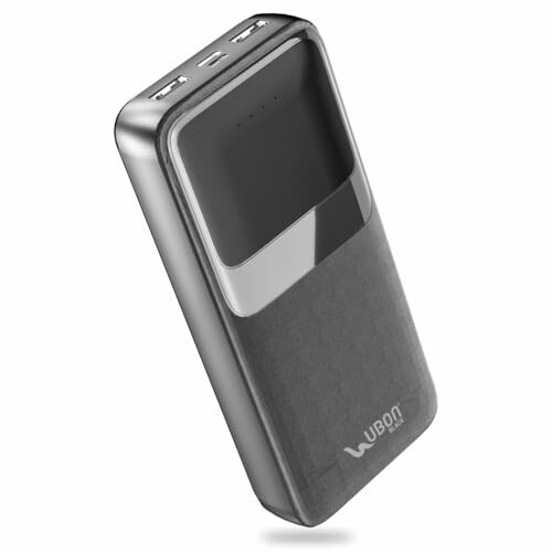 Ubon 20000 mAh 15W Fast Charging Power Bank | Multiple Ports | for All Mobiles, Tablet & Other Devices, Black - Champion SX201