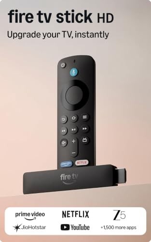 Amazon Fire TV Stick HD (newest model), our fastest HD stick yet, 1,500+ apps