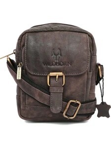 WILDHORN Brown Men Sling Bag Genuine Leather Sling Bag for Men