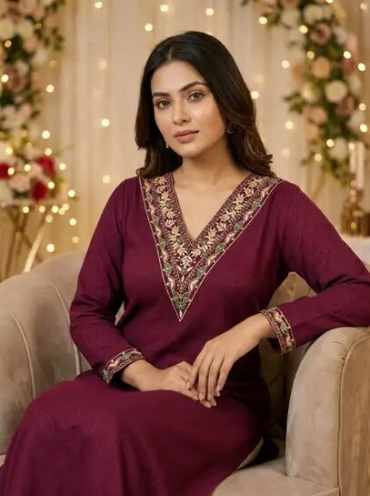 Embroidered Kurtis from 139