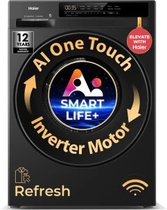 [SBI NC EMI] Haier 8kg AI Front Load Washing Machine with Wi-Fi