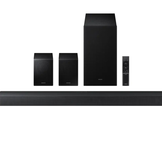 (Lowest) Samsung HW-B67EF/XL, Dolby Digital and DTS Virtual-X, Q-Symphony 490 W Bluetooth Soundbar (Black, 5.1 Channel)
