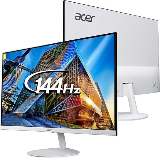 Acer SA272 P1 27 Inch Full HD IPS Ultra Slim (7.2mm Thick) Backlit LED Monitor I Zero Frame I 144Hz Refresh