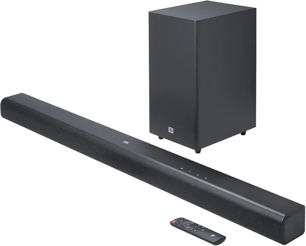 JBL Cinema SB590 Deep Bass, Dolby Atmos Soundbar with Wireless Subwoofer for Extra Deep Bass (3.1 Channel)