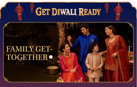 Myntra: Get Diwali Ready : Clothing, Footwears, Beauty products & more Up to 90% off