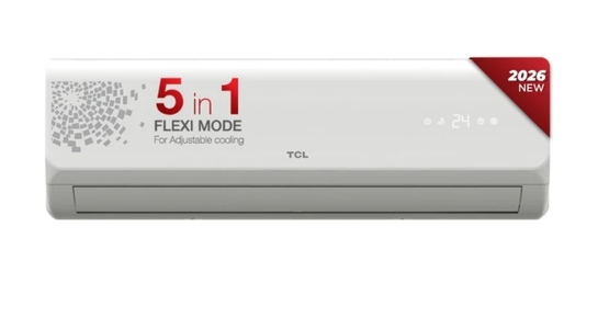 TCL2026 Model 1.5 Ton 3 Star Split Inverter 5 Step Convertible with Powerful Turbo cooling, Energy saving, Silent Operation AC AC on Flipkart