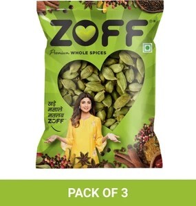 zoff Green Cardamon Whole (3 x 50 g)