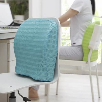 healthsense backrest cushion with memory foam soft spot bc 21