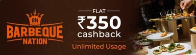 Barbeque nation promo code for new user clearance
