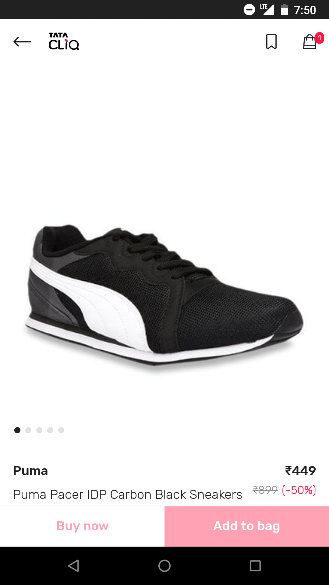 tata cliq puma shoes