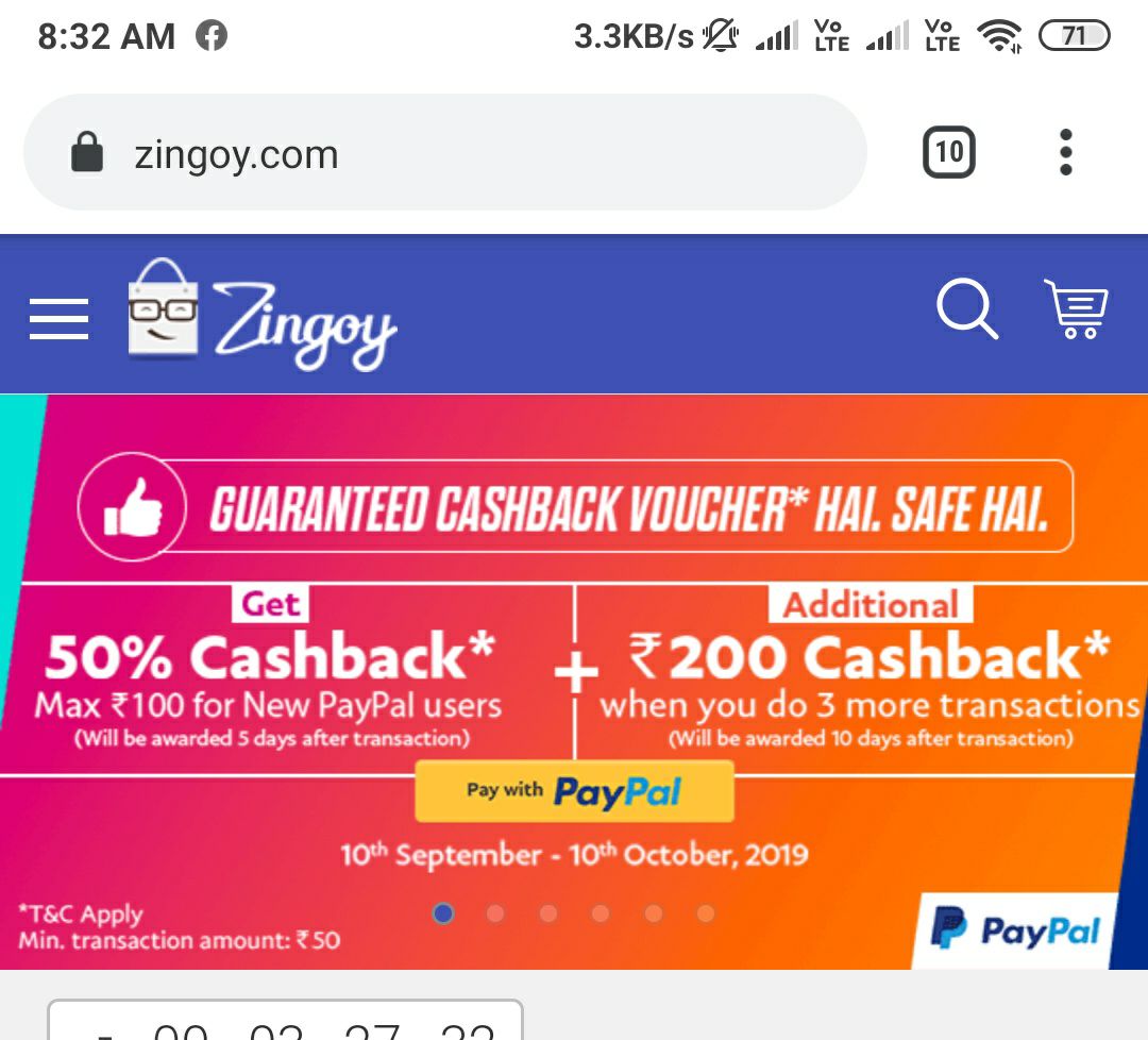zingoy new user offer