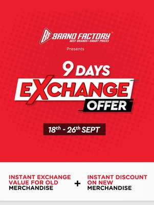 brand factory jeans exchange offer