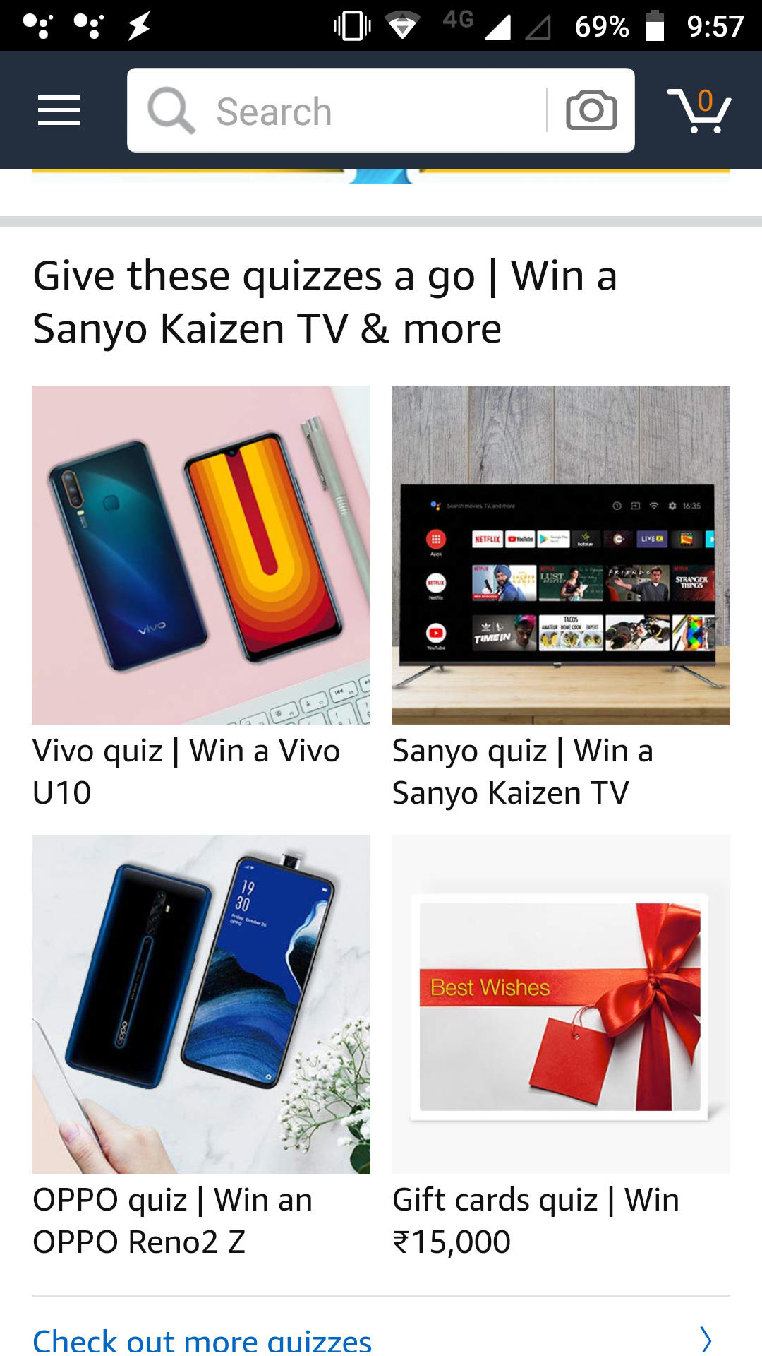 Page 2 Of 2 For Amazon Quiz The Gift Card Quiz Answer And Win 15000 Rs