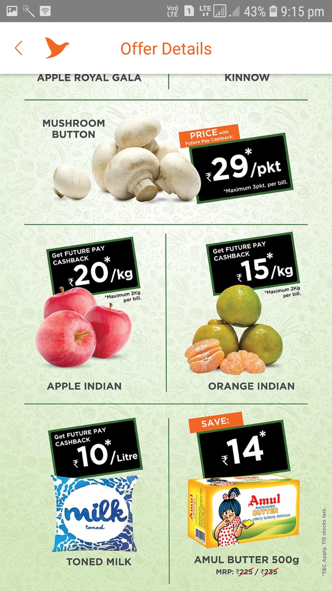 Wednesday big bazaar offers DesiDime