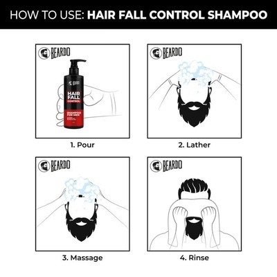 Beardo Hair Fall Control Shampoo For Men 250ml Desidime