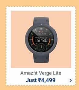 amazfit verge flipkart
