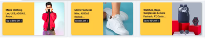 Flipkart Big Billion Days Sale offers on Men Fashion