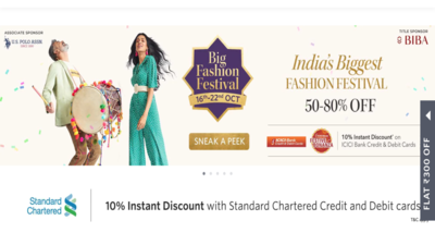 Myntra Big Fashion Festival Sale