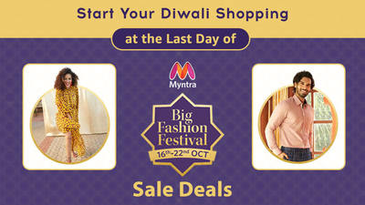 Myntra Big Fashion Festival Sale