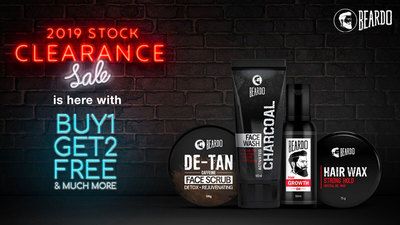 Beardo 2019 Stock Clearance Sale