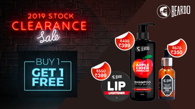Beardo 2019 Stock Clearance Sale