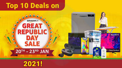 Top 10 Deals on Amazon Great Republic Day Sale 2021