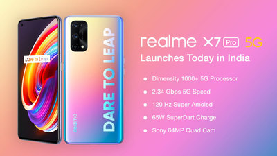 Realme X7 and X7 Pro 5G Launches Today in India : Know Price, Specifications, and Features