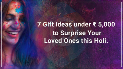 Holi gift ideas