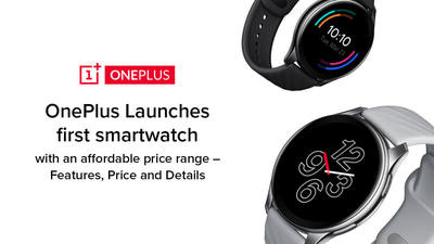 OnePlus Launches first smartwatch