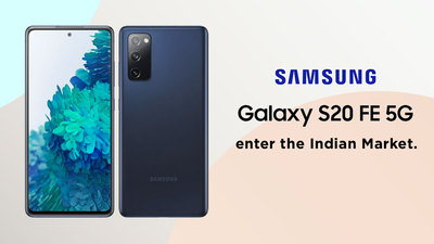 Samsung released the Galaxy S20 FE in India