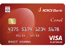 ICICI Coral fuel card