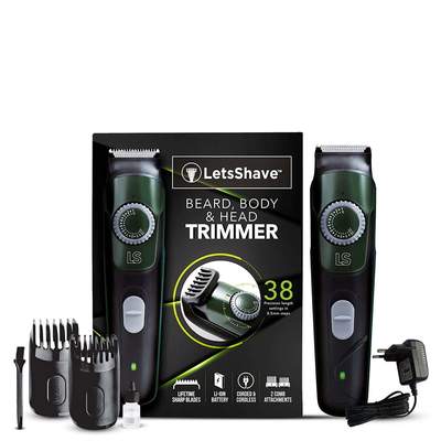 LetsShave Beard, Body and Head (haircut) all-in-one Trimmer