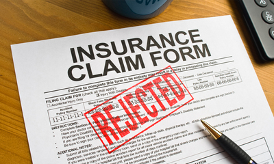 insurance claim rejected