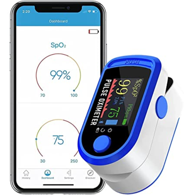 DR VAKU Pulse Oximeter with OLED Display