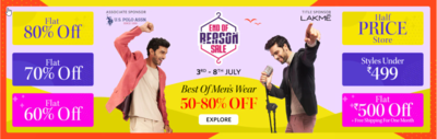 Myntra End of Reason Sale