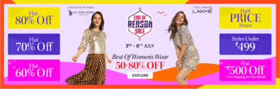 Myntra End of Reason Sale
