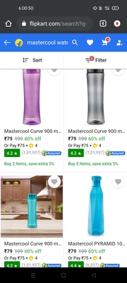Mastercool Bottles Up To 77 Off Starting 79 Rs Only Desidime