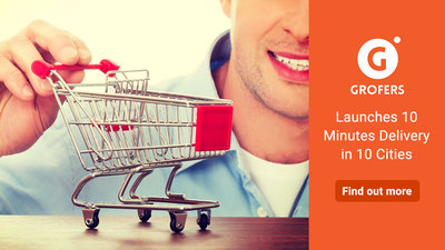 Grofers Launches 10 Minutes Delivery in 10 Cities – Find out more