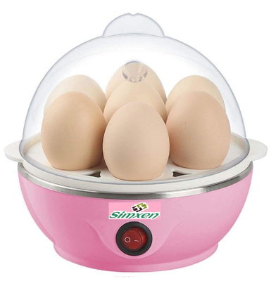 Simxen Egg Boiler Electric Automatic Off 7 Egg Poacher