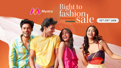 Myntra Right to Fashion Sale