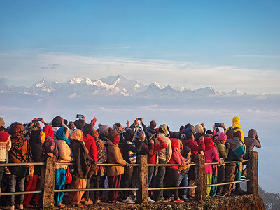 Tiger Hill Kanchenjunga view point