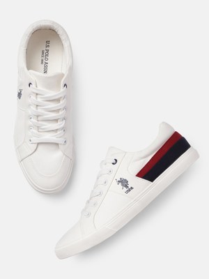 US Polo White Sneaker for men