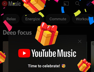YouTube Premium 12 Months Free offer
