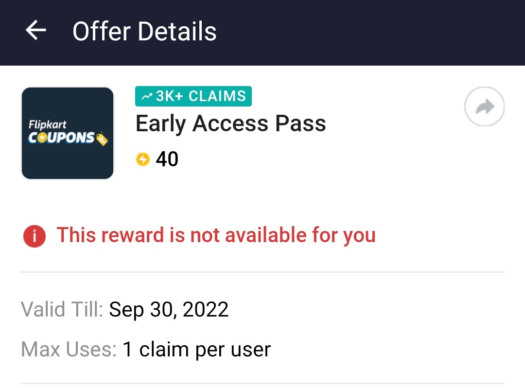 Flipkart BBD Early Access Pass 40 supercoin DesiDime