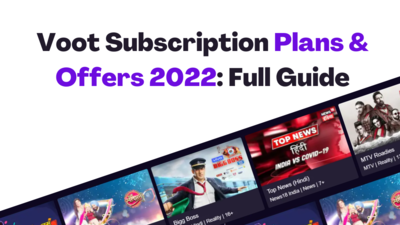 Voot Subscription Offers 2023