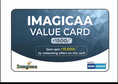 Imagicaa Value Card offer: Buy 1 Get 1 Free 30% Food Discount and